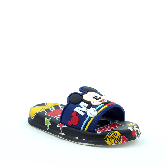 Black Mickey Mouse Flip Flop