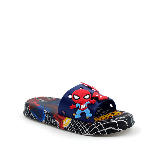 Black Spiderman Flip Flop