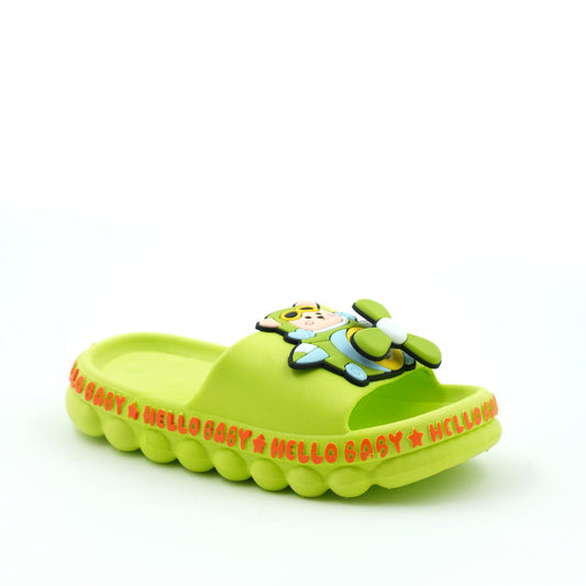 Light Green Fan Flip Flop