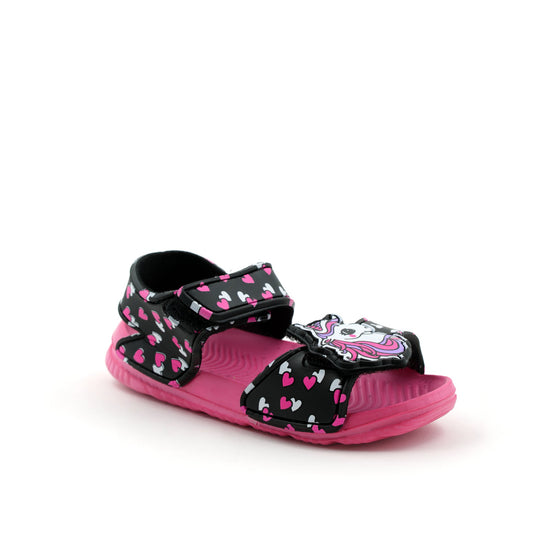 Pink and Black Unicorn