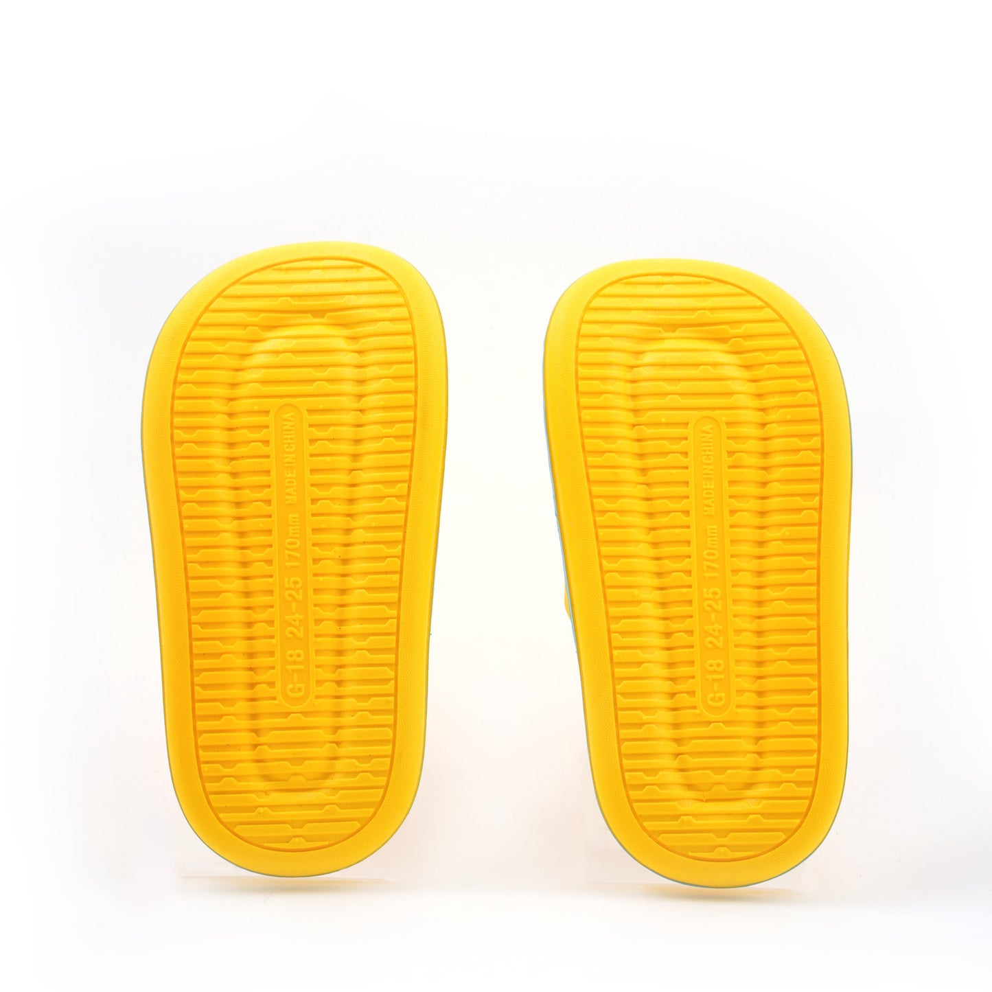 Yellow Dinosaur Flip Flop