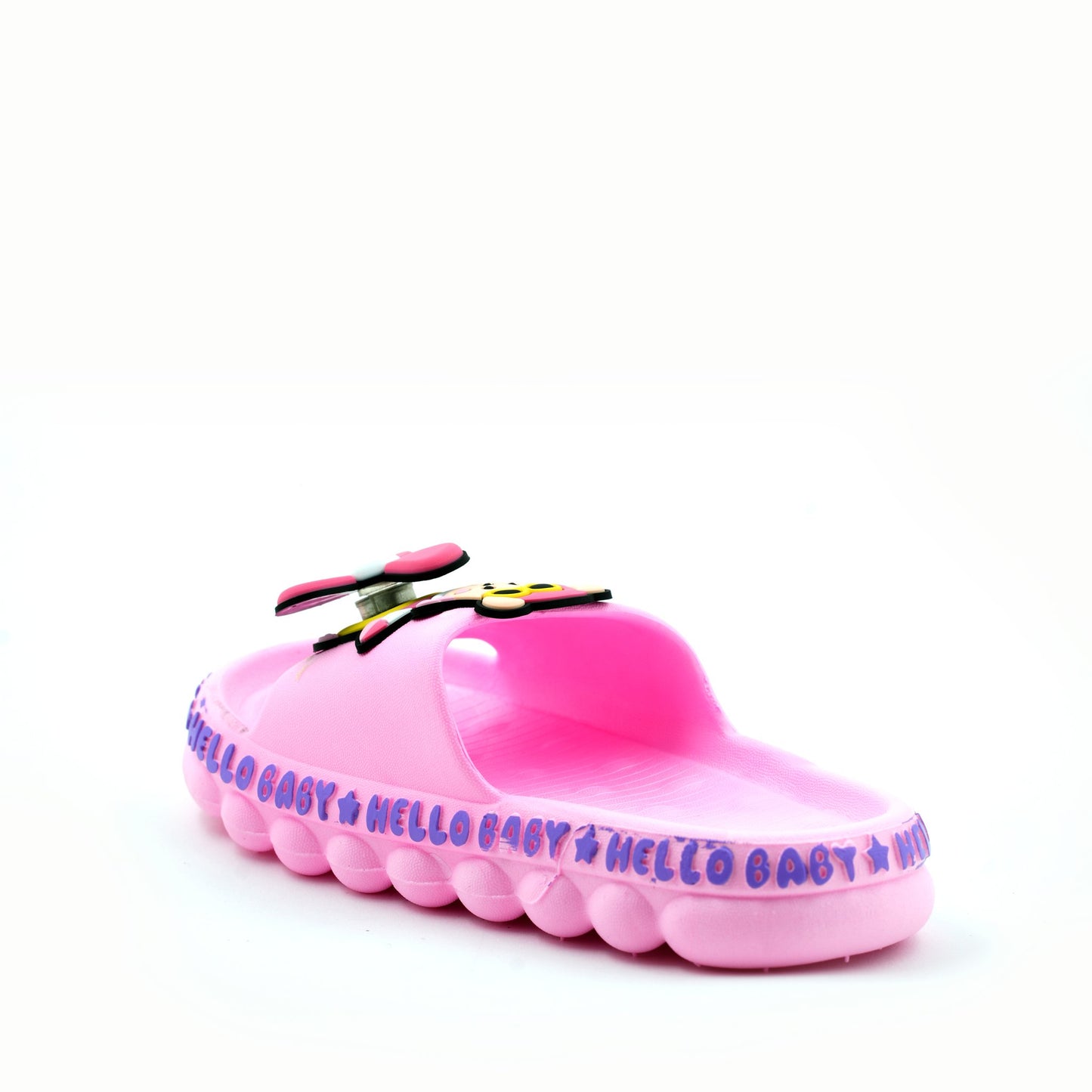 Pink Fan Hello Baby Flip Flop