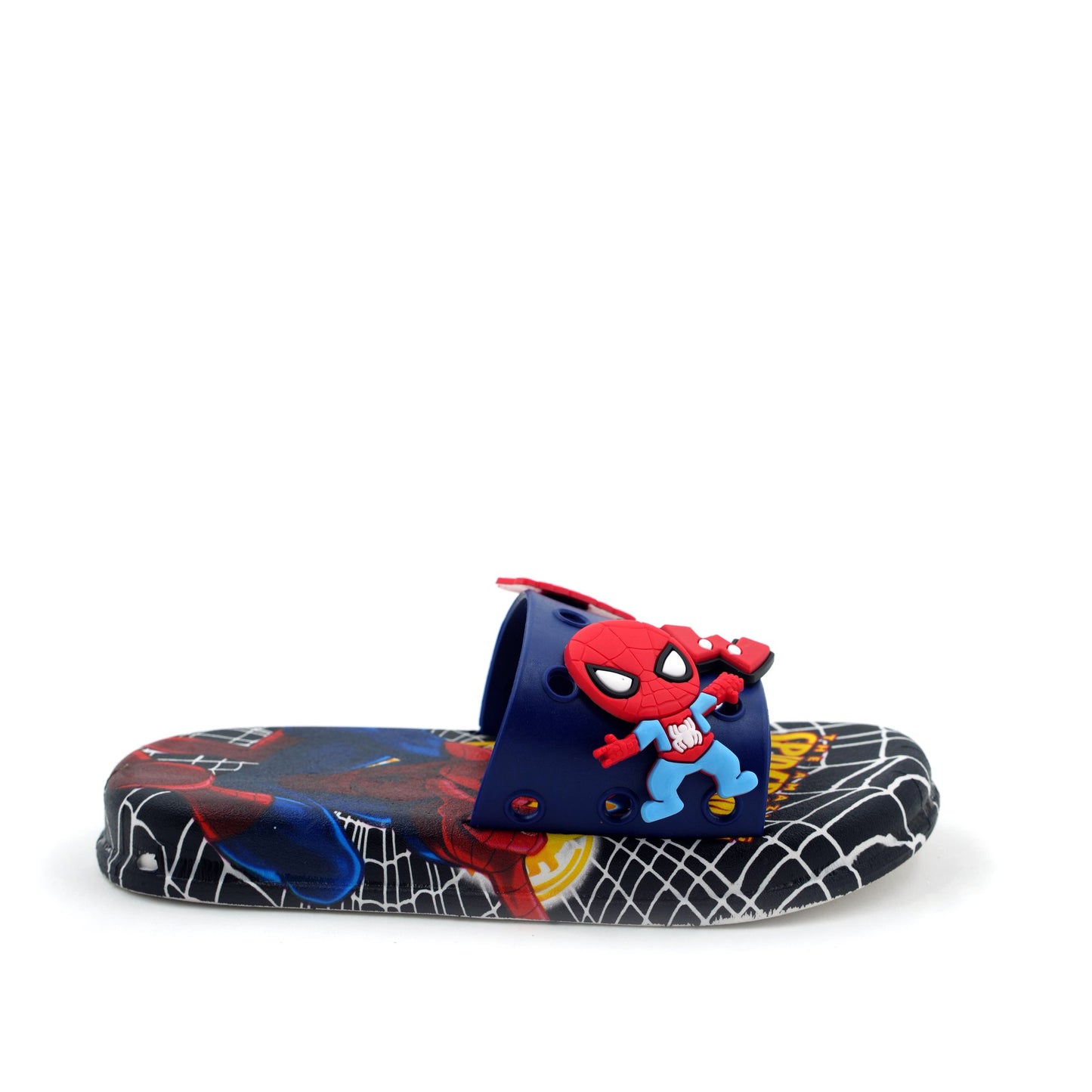 Black Spiderman Flip Flop