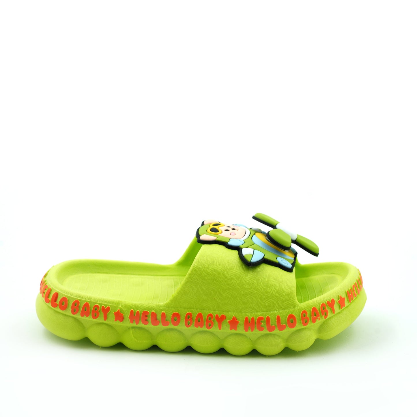 Light Green Fan Flip Flop