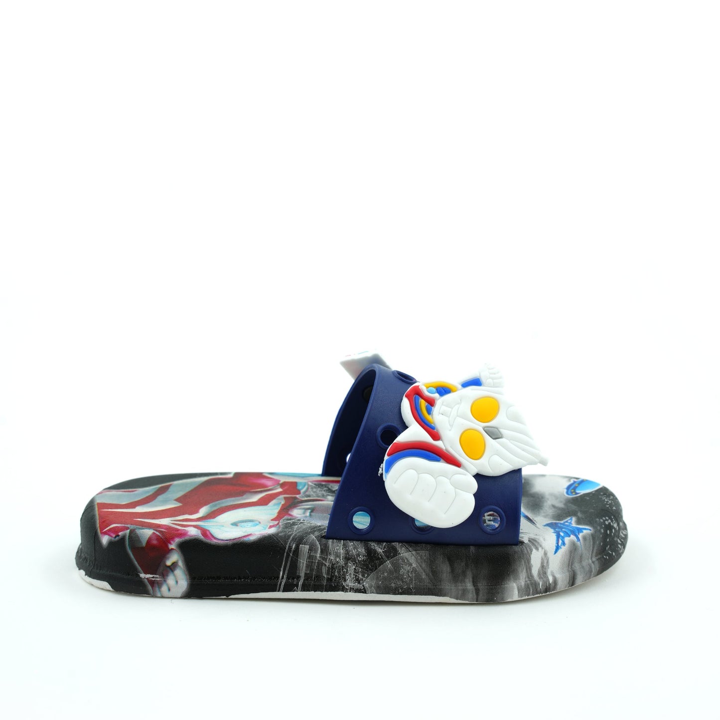Black and Blue Transformer Flip Flop