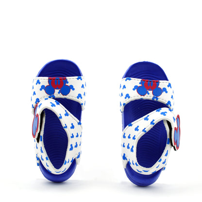 White and Dark Blue Mickey Mouse