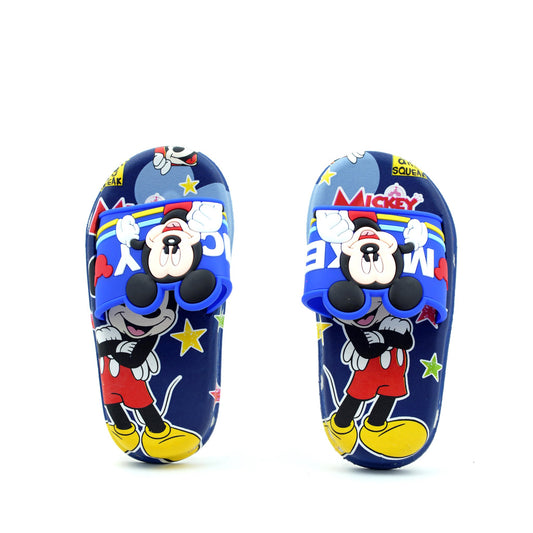 Blue Mickey Mouse Flip Flop