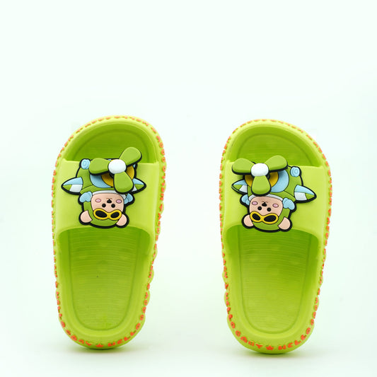 Light Green Fan Flip Flop