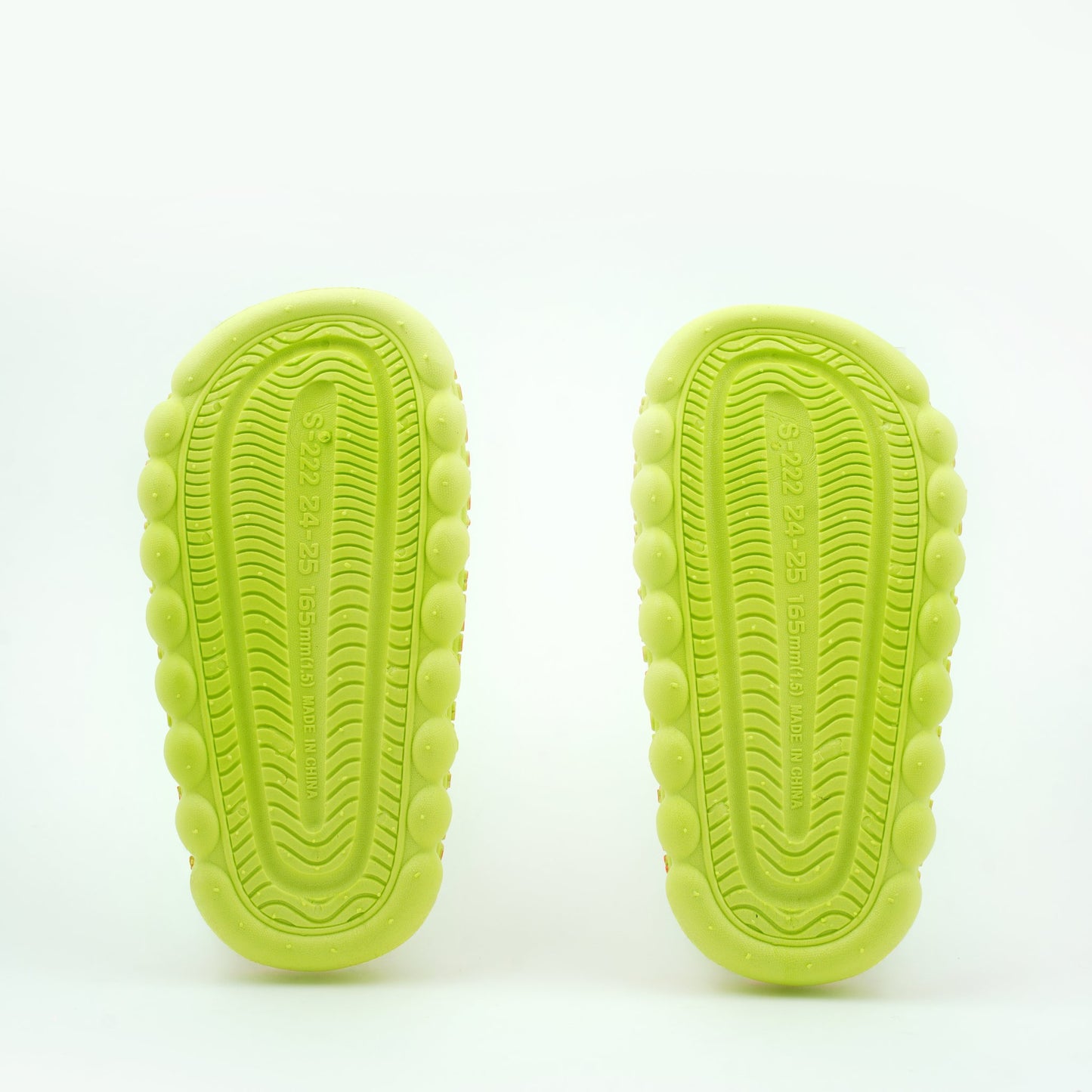 Light Green Fan Flip Flop