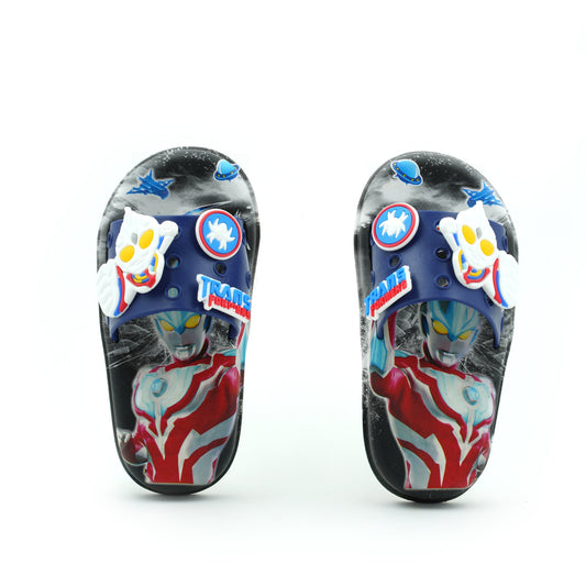 Black and Blue Transformer Flip Flop