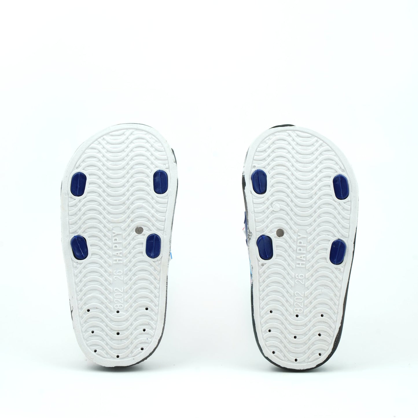 Black and Blue Transformer Flip Flop
