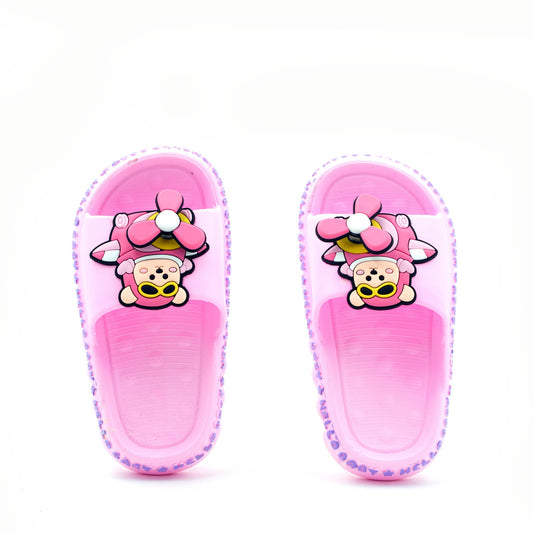 Pink Fan Hello Baby Flip Flop