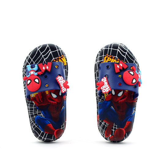 Black Spiderman Flip Flop
