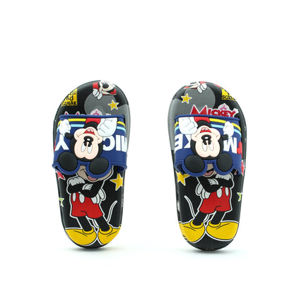 Black Mickey Mouse Flip Flop