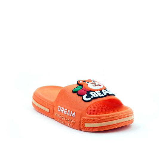 Orange C.Bear Flip Flop