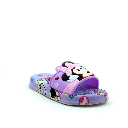Lavendar Minnie Mouse Flip Flop