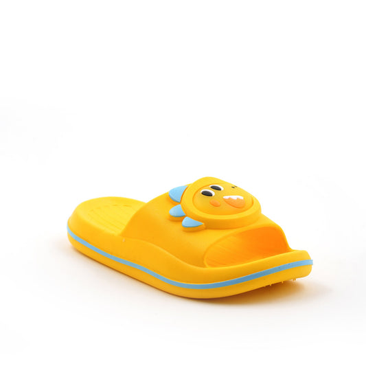 Yellow Dinosaur Flip Flop