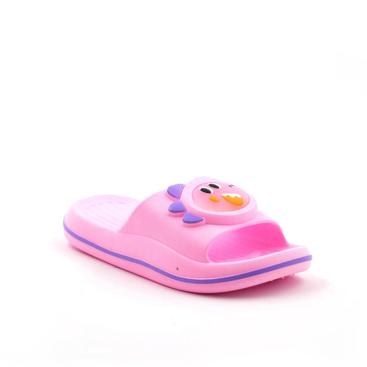 Light Pink Dinosaur Flip Flop