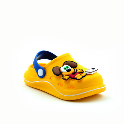 Yellow Woof Crocs