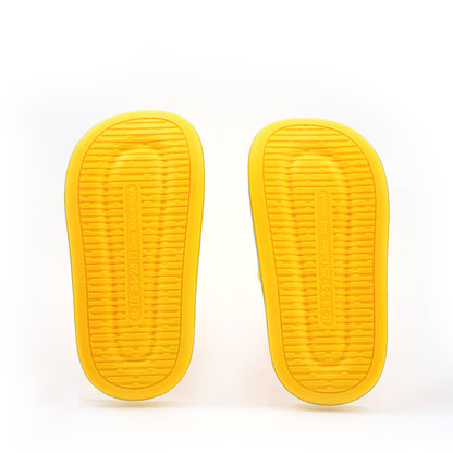 Yellow Dinosaur Flip Flop