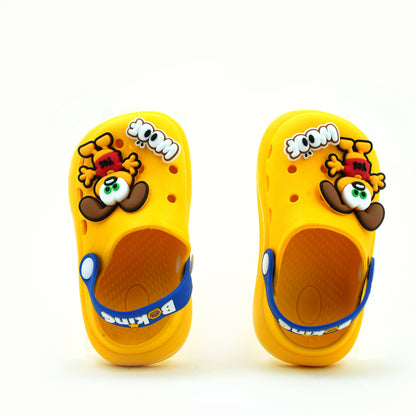 Yellow Woof Crocs