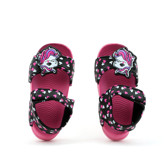 Pink and Black Unicorn