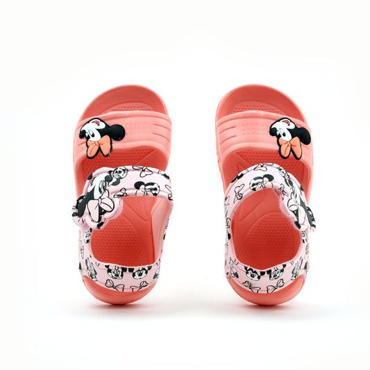 Orangish Pink Minnie Mouse